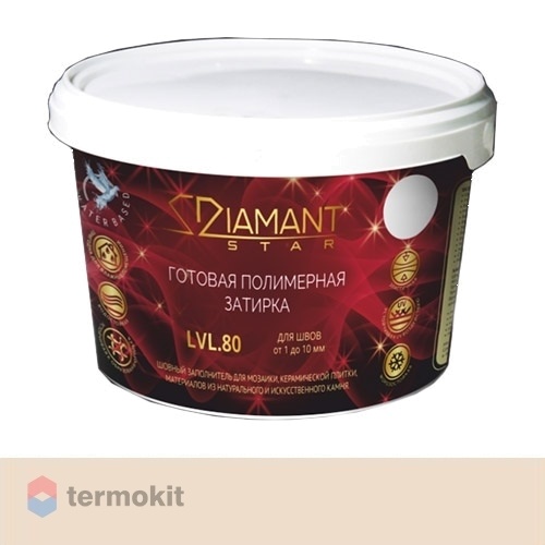 Затирка Диамант полимерная Diamant Star 816 персиковый (2 кг)