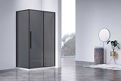 Душевой уголок Vincea Slim-N 2000x1300x900 (тонированное стекло) черный VSR-4SN9013CGB