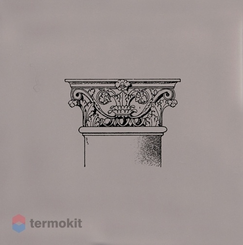 Керамическая плитка Kerama Marazzi Авеллино STG/E501/17008 Коричневый Декор 15x15