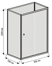 Душевая кабина RGW Andaman OLB-207 70х90х205 13130779-91 Хром