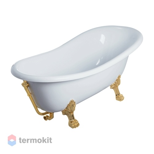 Ванна из искусственного камня Veragio MARKIZA 1850х820 золото 30256