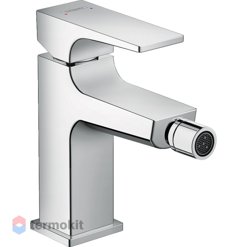 Смеситель для биде Hansgrohe Metropol со сливным клапаном Push-Open 32520000