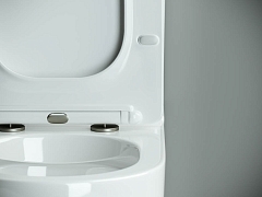 Унитаз напольный Ceramicanova Metropol Rimless с бачком и сиденьем микролифт CN4001+CN4001-T