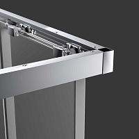 Душевой уголок Vincea Soft 1950x900x900 черный VSS-3SO900CLB