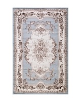 Ковёр Merinos Valencia Deluxe 200x300 прямоугольный голубой/бежевый 4015