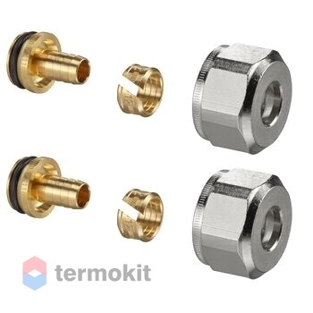 Oventrop Концовки для пластмассовой трубы 20 х 2 , 2 шт. комплект