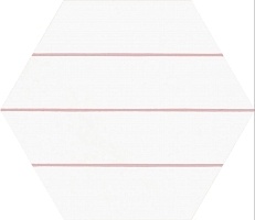 Керамогранит Codicer Porto Hex. Savona Pink 25x22