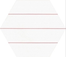 Керамогранит Codicer Porto Hex. Savona Pink 25x22