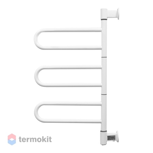 Электрический полотенцесушитель Energy U chrome 745x400 белый матовый