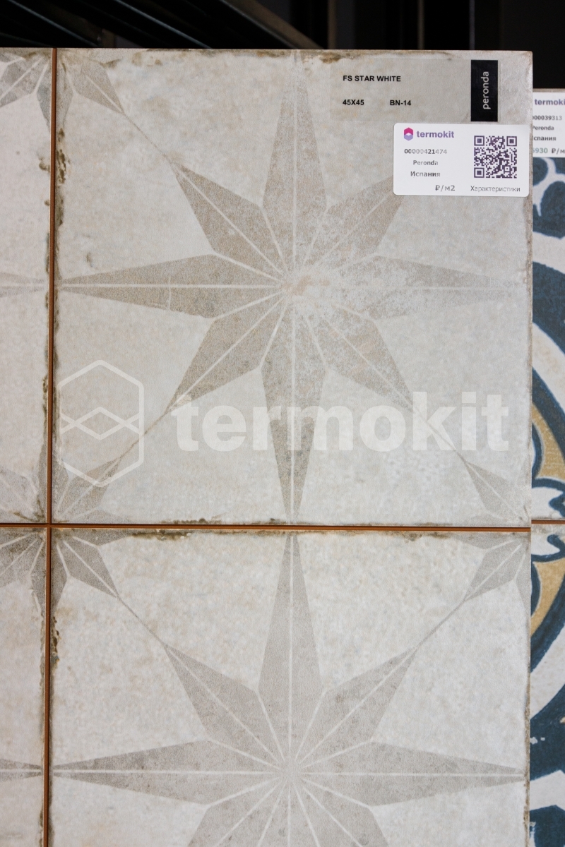 Керамическая плитка Peronda FS Star White напольная 45х45 (артикул: Т ...