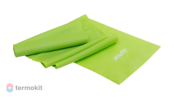 Эспандер ленточный для йоги Starfit ES-201 1200x150x0,35 мм, зеленый