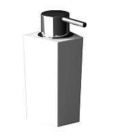 Дозатор для жидкого мыла Sonia S-2 Solid Surface белый матовый 154272