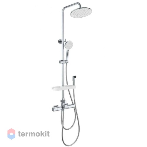 Душевая система с термостатом WONZON & WOGHAND Хром WW-C3017-A1-CR