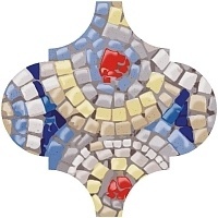 Керамическая плитка Kerama Marazzi Арабески Майолика OP/A171/65000 гауди декор 6,5x6,5