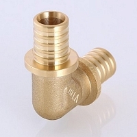 Valtec Угольник надвижной 16х16 латунь CW614N