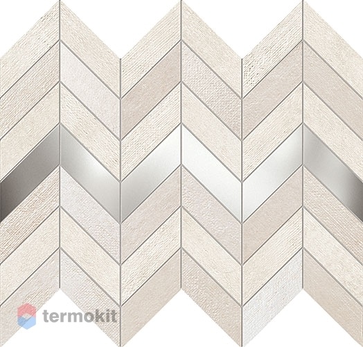 Керамическая плитка Tubadzin Tasmania MS-grey мозаика 29,8x24,6