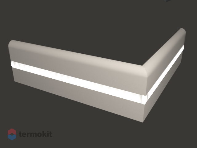 Плинтус EvroWood PN 050 LED для подсветки