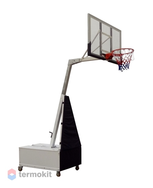 Баскетбольная мобильная стойка DFC STAND50SG 127X80CM поликарбонат
