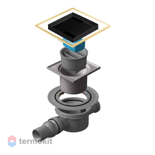 Сливной трап Pestan Confluo Standard Dry 2 Ceramic Gold 13000124