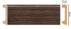 Плинтус цветной Decomaster D235-81 ДМ