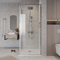 Душевой уголок Grossman Galaxy 1950x800x800 хром 300.K33.01.8080.10.00