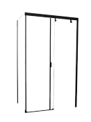 Душевой уголок Ceruttispa 1900x1200x800 черный Marbella 120B-R