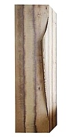 Шкаф-колонна Clarberg Papyrus-wood 35 подвесной светлое дерево Pap-w.05.35/LIGHT