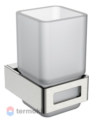 Стакан Boheme Q Nikel Brush никель 10944-NB