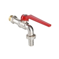 Кран шаровой ENOLGAS со штуц. 1/2&quot; (рычаг)
