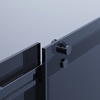 Душевой уголок Ambassador Benefit 2000x1500x1100 (тонированное стекло) черный 19022204HBB-110HBB