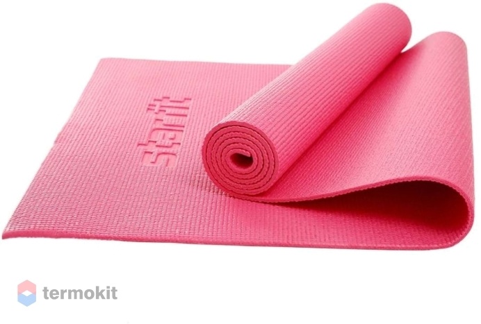 Коврик для йоги Starfit FM-103 PVC HD 173x61x0,6 см, розовый