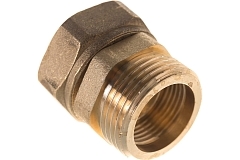 Elsen Сгон американка прямой НВ 3/4", 3/4" латунь с плоским уплотнением