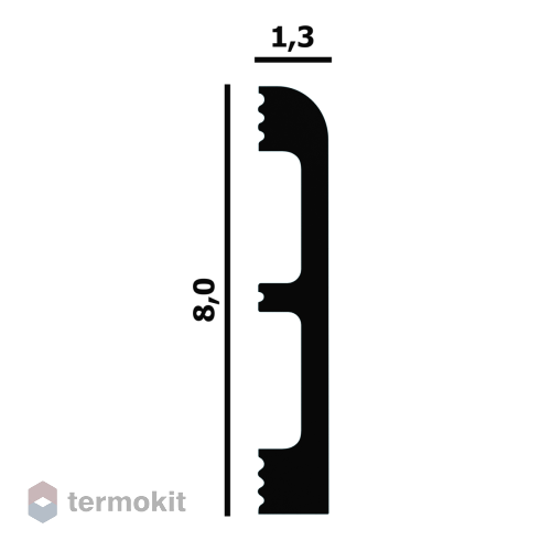 Плинтус Perfect Plus P83