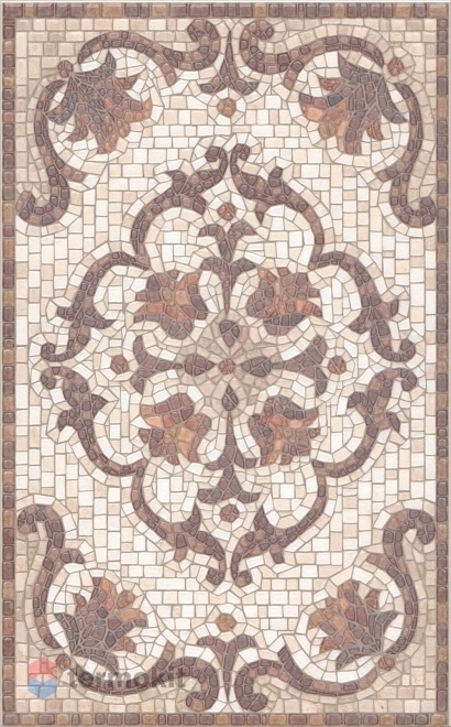Керамическая плитка Kerama Marazzi Пантеон HGD/A231/6000L Декор лаппатированный 25x40
