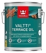 Tikkurila Valtti Terrace Oil Масло для защиты террас и садовой мебели, колеруемое