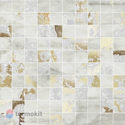 Керамогранит Brennero Venus Mosaico Q. Solitaire Grey Mix MQSG мозаика 29,7x29,7
