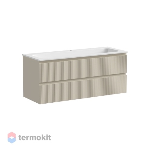 Тумба под раковину SANCOS SNOB T 120 подвесная beige soft SNT120CE