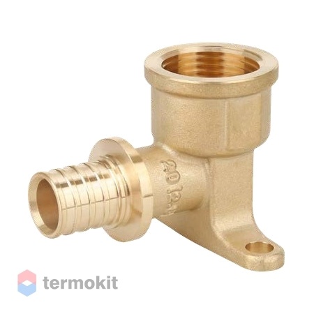 Smart Install Угольник настенный аксиальный латунный 20x2,8- В1/2"