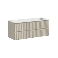 Тумба под раковину SANCOS SNOB R 120 подвесная beige soft SNR120CE
