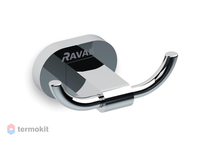 Крючок Ravak Chrome CR 100.00 двойной X07P186