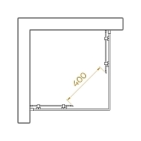 Душевой уголок RGW Passage PA-030 1950x700x700 хром 3508103077-11