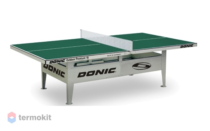 Теннисный стол антивандальный Donic OUTDOOR Premium 10 зеленый 230236-G