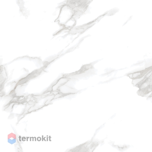 Керамогранит Ceradim Statuario Perfect Silver белый 60х60 Полированный