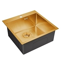 Мойка для кухни EMAR PVD золото EMB-116 PVD Nano Golden