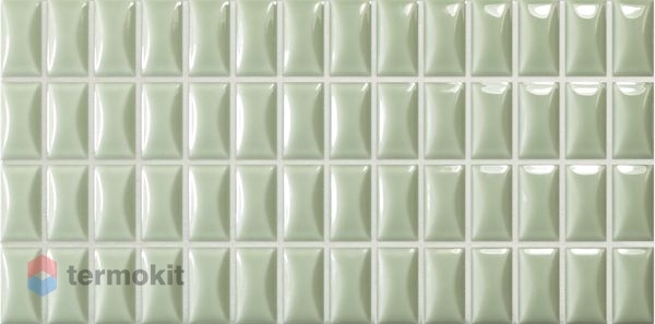 Керамическая плитка Wow 3D Bars Bevel Jade Gloss настенная 12,5x25