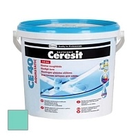 Затирка Ceresit СЕ 40/2 Aquastatic водоотталкивающая Бирюза 77 (2 кг)