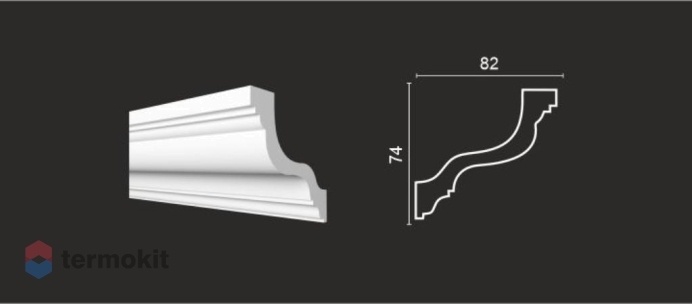 Карниз Decor-Dizayn DD30