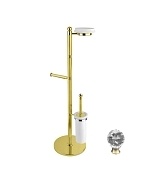 Стойка напольная Cezares OLIMP Золото 24 карат/Swarovski OLIMP-WCS-03/24-Sw