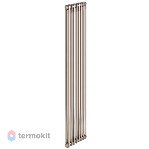 Стальной трубчатый радиатор Zehnder Charleston 2180/08 с боковым подключением 3/4 цвет Technoline