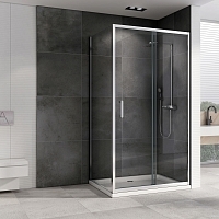 Душевой уголок ABBER Schwarzer Diamant 1900x1200x600 хром AG301205-S605